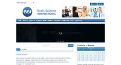 Desktop Screenshot of brainsinternational.com