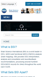 Mobile Screenshot of brainsinternational.com